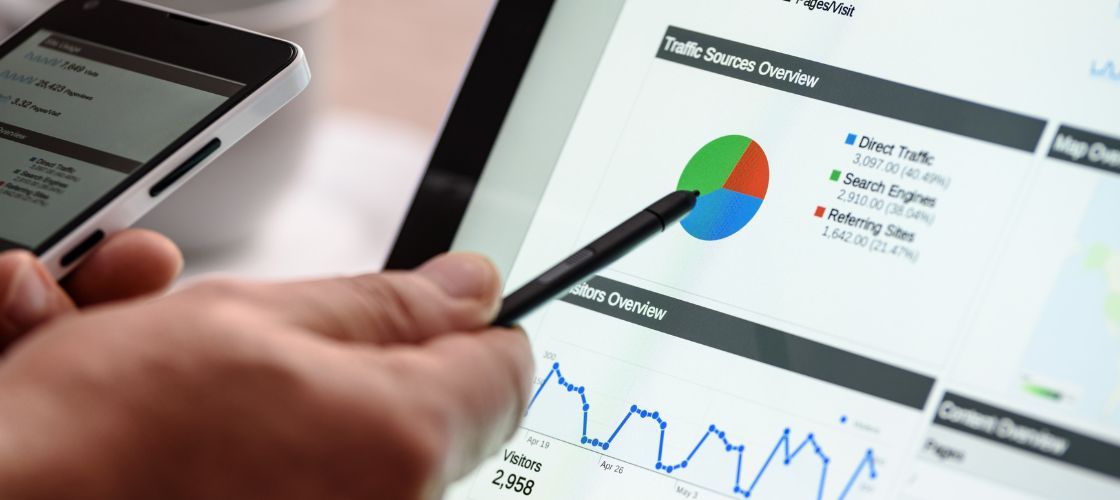 Google Analytics (GA4) Metrics displaying