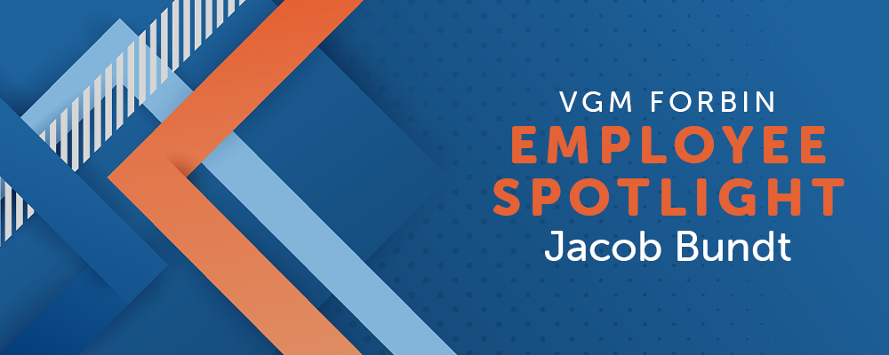 Jacob is the Forbin Employee Spotlight 