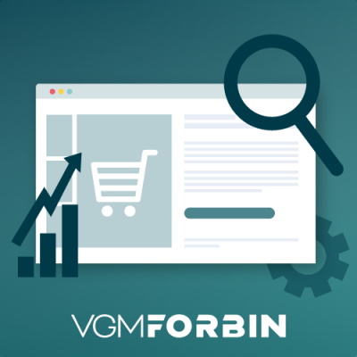 Shopping cart showing on a website monitor highlighting technical SEO, product pages, and growth