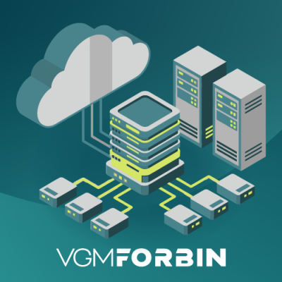 Data backup network icon
