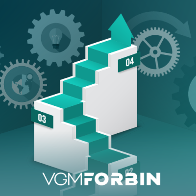 marketing data with a staircase