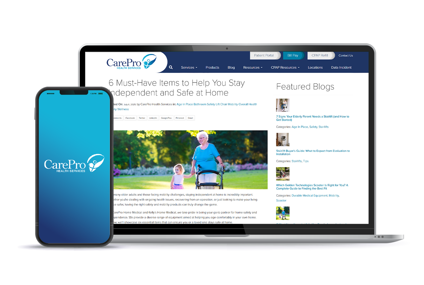 carepro blog example