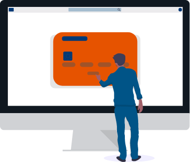 illustration of payment processing