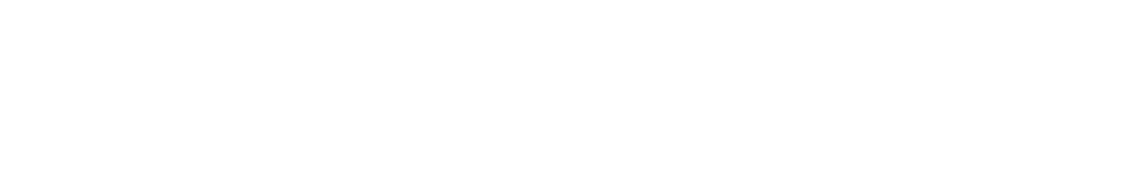 white logo with tagline