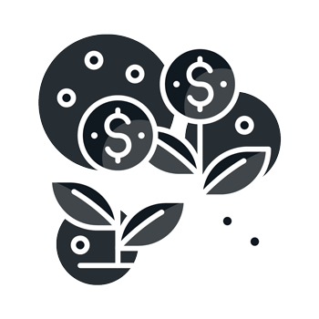 illustration of plant growing icon